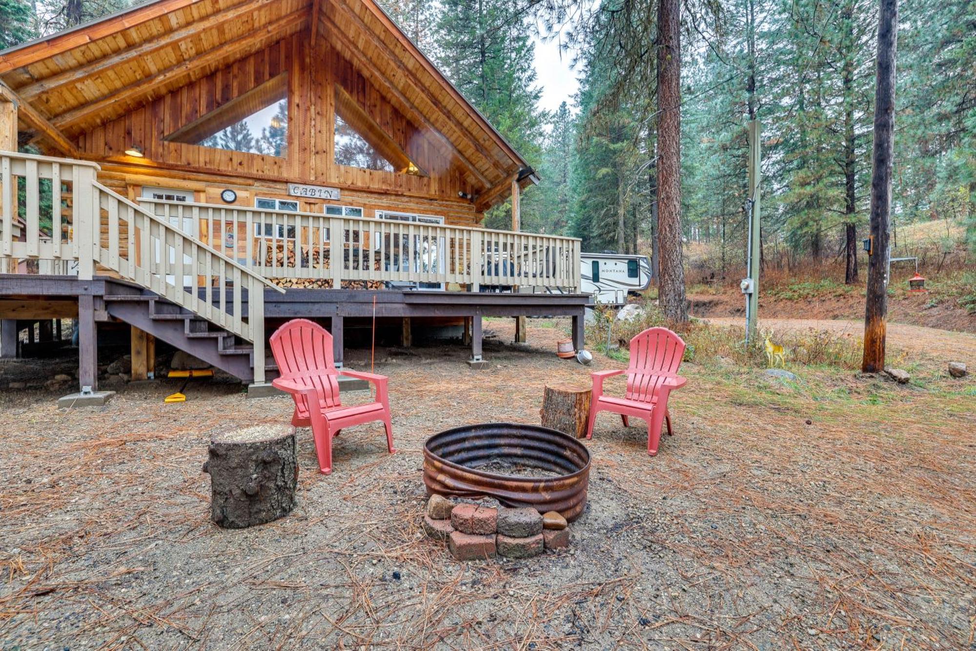 Peaceful Garden Valley Cabin With Private Deck! 크라우치 외부 사진