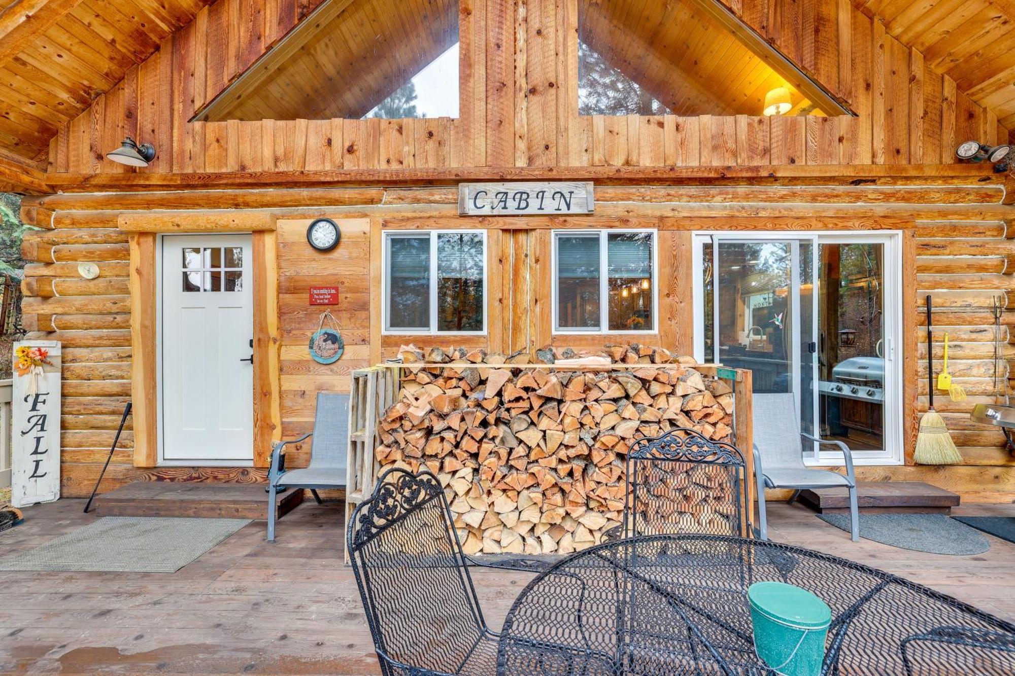 Peaceful Garden Valley Cabin With Private Deck! 크라우치 외부 사진