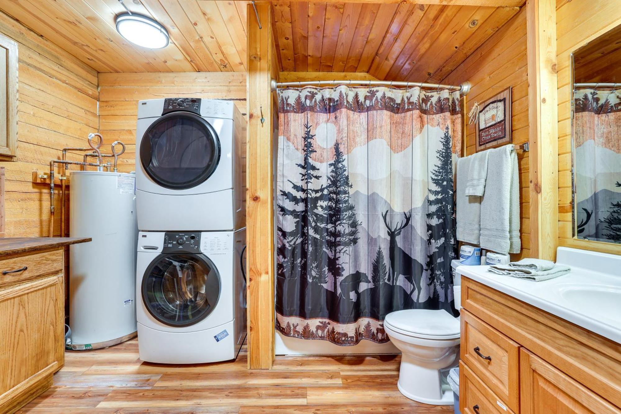 Peaceful Garden Valley Cabin With Private Deck! 크라우치 외부 사진