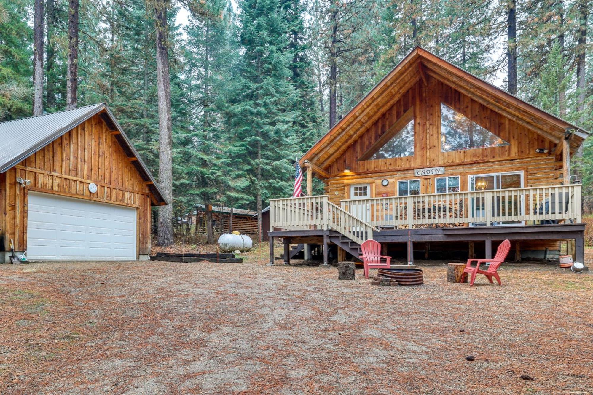 Peaceful Garden Valley Cabin With Private Deck! 크라우치 외부 사진
