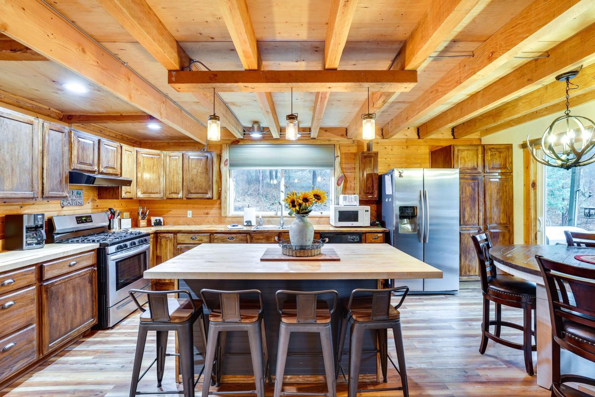 Peaceful Garden Valley Cabin With Private Deck! 크라우치 외부 사진